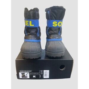 Sorel Kids Snow Commander Baby Toddler Insulated Winter Snow Boots Size 11 NIB